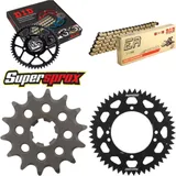 Kettensatz Alu schwarz für: KAWASAKI KX85 17``/14`` 01-16 14-50-120 DID420NZ3(G&B) Clip