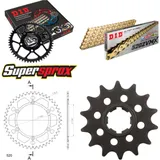 Chain Kit - ALU - black for: KAWASAKI KX500 85-85 14-46-112 DID520ZVM-X(G&G) endless