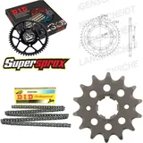 Kettensatz Alu für: KAWASAKI KL250 78-82 14-40-098 DID520NZ Clip Kettensatz Alu für: KAWASAKI KL250 78-82 14-40-098 DID520NZ Clip