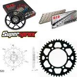 Kettensatz Alu schwarz für: KAWASAKI GPX250 R Ninja 88-02 14-44-106 DID520ZVM-X(S&S) Niet Kettensatz Alu schwarz für: KAWASAKI GPX250 R Ninja 88-02 14-44-106 DID520ZVM-X(S&S) Niet