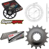 Kettensatz Alu für: KAWASAKI Zephyr 1100 92-97 16-48-116 DID530ZVM-X Niet