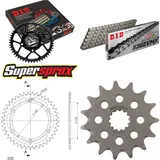 Chain Kit - ALU - black for: SUZUKI DR350 SE 94-95 15-41-110 DID520ZVM-X endless