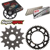 Chain Kit - ALU - black for: SUZUKI DR-Z 400 E 00-07 14-47-112 DID520ZVM-X(S&S) endless