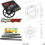 Kettensatz Alu für: SUZUKI RM500 83-87 14-46-112 DID520NZ Clip