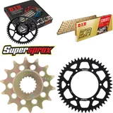 Kettensatz Alu schwarz für: SUZUKI RM-Z 450 05-07 14-49-116 DID520ERT2(G&G) Clip