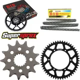 Kettensatz Alu schwarz für: SUZUKI RMX450 Z 10-15 13-51-116 DID520NZ Clip