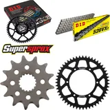 Kettensatz Alu schwarz für: SUZUKI RMX450 Z 10-15 13-51-116 DID520VX3 Endlos Kettensatz Alu schwarz für: SUZUKI RMX450 Z 10-15 13-51-116 DID520VX3 Endlos