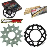 Kettensatz Alu schwarz für: SUZUKI RM-Z 450 13-14 13-50-114 DID520ZVM-X(G&G) Endlos