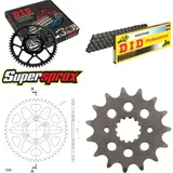 Chain Kit - ALU - black for: SUZUKI GS550 M Katana 81-83 15-50-112 DID530NZ Clip