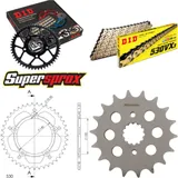 Chain Kit - ALU - black for: SUZUKI GSF1250 A /SA Bandit 0 18-43-118 DID530VX3(G&B) endless