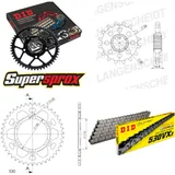 Kettensatz Alu schwarz MUZ 1000 S 01-08 17-43-108 DID530VX3 Niet