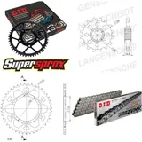 Chain Kit - ALU - black MUZ 1000 S 01-08 17-43-108 DID530ZVM-X endless