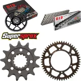 Chain Kit - ALU - black for: Gas Gas EC125 97-99 13-52-118 DID520ZVM-X rivet