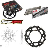 Chain Kit - ALU - black for: Gas Gas EC250 96-96 13-49-116 DID520ZVM-X rivet