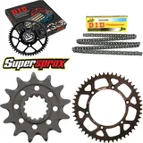 Chain Kit - ALU - black for: Gas Gas EC200 99-02/MC250 00-02 13-51-116 DID520NZ Clip