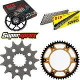 Chain Kit Stealth gold for: BETA RR300 Enduro 12-15/RR35 13-49-114 DID520VX3 rivet
