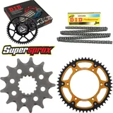 Kettensatz Stealth gold für: BETA RR350 Enduro 12-12 13-50-114 DID520NZ Clip