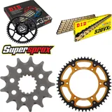 Kettensatz Stealth gold für: BETA RR350 Enduro 12-12 13-50-114 DID520VX3(G&B) Endlos