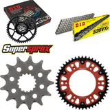Chain Kit Stealth red for: BETA RR430 Enduro 13-15/RR450 13-48-112 DID520VX3 Clip
