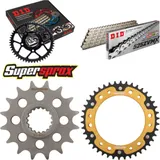 Chain Kit Stealth gold for: BMW F800 GS /ABS 07-08 16-42-116 DID525ZVM-X(S&S) endless