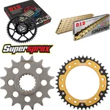 Chain Kit Stealth gold for: BMW F800 GS /ABS 07-08 16-42-116 DID525ZVM-X(G&G) rivet