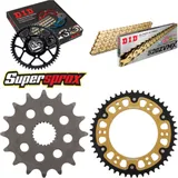 Kettensatz Stealth gold für: BMW F650 GS /Dakar /GS Dakar 16-47-112 DID520ZVM-X(G&G) Niet