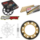 Kettensatz Stealth gold für: APRILIA Pegaso 650 92-95 16-47-110 DID520ZVM-X(G&G) Endlos