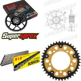 Chain Kit Stealth gold for: APRILIA NA850 Mana /GT 08-14 18-40-100 DID525VX3 endless