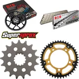 Chain Kit Stealth gold for: BMW S1000 RR 09-11 17-44-118 DID525ZVM-X(S&S) rivet