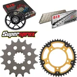 Kettensatz Stealth gold für: BMW S1000 RR 12-14/S1000 XR 17-45-118 DID525ZVM-X(S&S) Niet Kettensatz Stealth gold für: BMW S1000 RR 12-14/S1000 XR 17-45-118 DID525ZVM-X(S&S) Niet