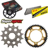 Chain Kit Stealth gold for: TRIUMPH TT600 04-04 15-45-110 DID525VX3 endless