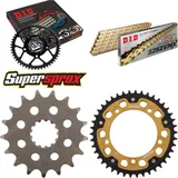Kettensatz Stealth gold für: TRIUMPH America 800 02-06 17-42-112 DID525ZVM-X(G&G) Niet
