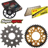 Chain Kit Stealth gold for: TRIUMPH Trophy 1200 96-98 18-42-112 DID530VX3(G&B) endless