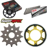 Chain Kit Stealth gold for: HONDA CR125 R 00-01/CR125 R 13-52-116 DID520ZVM-X endless