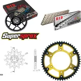 Kettensatz Stealth gold für: HONDA CR125 R 04-07 13-52-116 DID520ZVM-X(S&S) Niet Kettensatz Stealth gold für: HONDA CR125 R 04-07 13-52-116 DID520ZVM-X(S&S) Niet