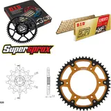 Chain Kit Stealth gold for: HONDA CRF230 F 04-08 13-50-114 DID520ERT2(G&G) Clip