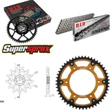 Chain Kit Stealth gold for: HONDA CRF230 F 04-08 13-50-114 DID520ZVM-X rivet