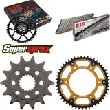 Chain Kit Stealth gold for: HONDA CR500 R 88-91 14-49-116 DID520ZVM-X rivet