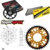 Chain Kit Stealth gold for: HONDA VF500 F/F2 Interceptor 15-43-108 DID530VX3 rivet