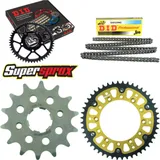 Chain Kit Stealth gold for: HONDA XR500 R 81-86/XR600 R 14-48-110 DID520NZ Clip