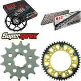 Kettensatz Stealth gold für: HONDA XR500 R 81-86/XR600 R 14-48-110 DID520ZVM-X Endlos
