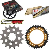 Kettensatz Stealth gold für: HONDA CBR600 RR 03-06 16-42-112 DID525ZVM-X(G&G) Niet