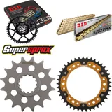 Kettensatz Stealth gold für: HONDA CBR600 RR 07-15 16-41-112 DID525ZVM-X(G&G) Niet