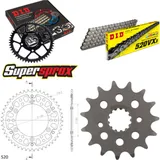 Chain Kit Stealth gold for: HONDA NX650 Dominator 32KW/ 15-47-110 DID520VX3 rivet