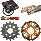 Kettensatz Stealth gold für: HONDA XRV750 Africa Twin 90-92 16-46-124 DID525ZVM-X(G&G) Endlos Kettensatz Stealth gold für: HONDA XRV750 Africa Twin 90-92 16-46-124 DID525ZVM-X(G&G) Endlos