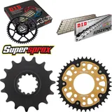 Chain Kit Stealth gold for: HONDA CB750 Sevenfifty 92-03 15-40-112 DID525ZVM-X(S&S) rivet Chain Kit Stealth gold for: HONDA CB750 Sevenfifty 92-03 15-40-112 DID525ZVM-X(S&S) rivet