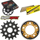 Chain Kit Stealth gold for: HONDA NC700 D Integra 12-15/ 16-43-114 DID520VX3(G&B) rivet