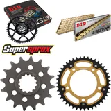 Kettensatz Stealth gold für: HONDA CBF1000 F 06-10/CBF100 16-43-120 DID530ZVM-X(G&G) Niet