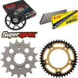 Chain Kit Stealth gold for: HONDA X-11, CB1100 SF 00-03 17-43-110 DID530VX3 rivet