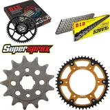 Chain Kit Stealth gold HM CRF230 Easy 04-06 13-50-110 DID520VX3 rivet
